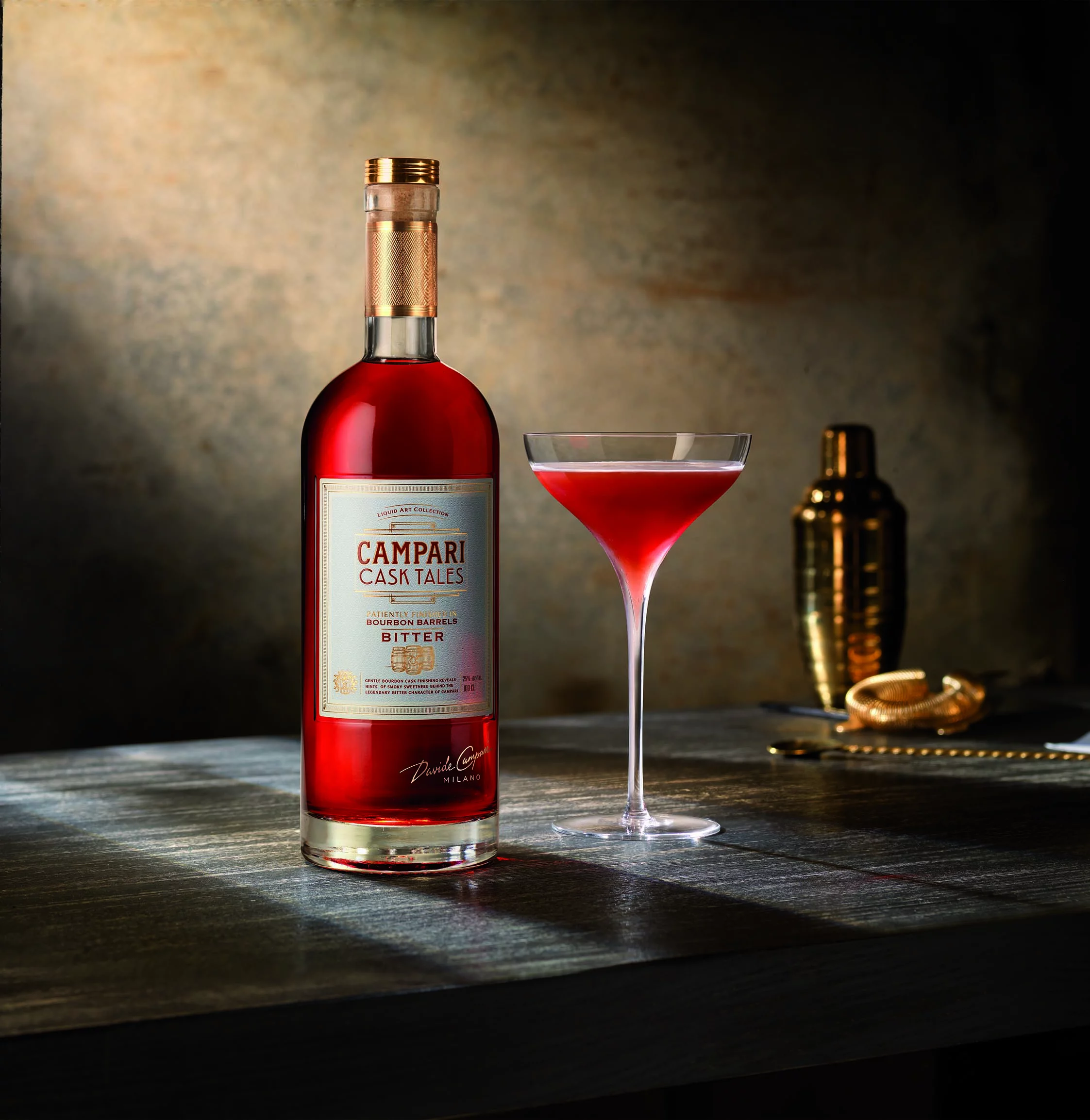 カスク テイル: バーボン樽で仕上げた高級リキュール | Campari